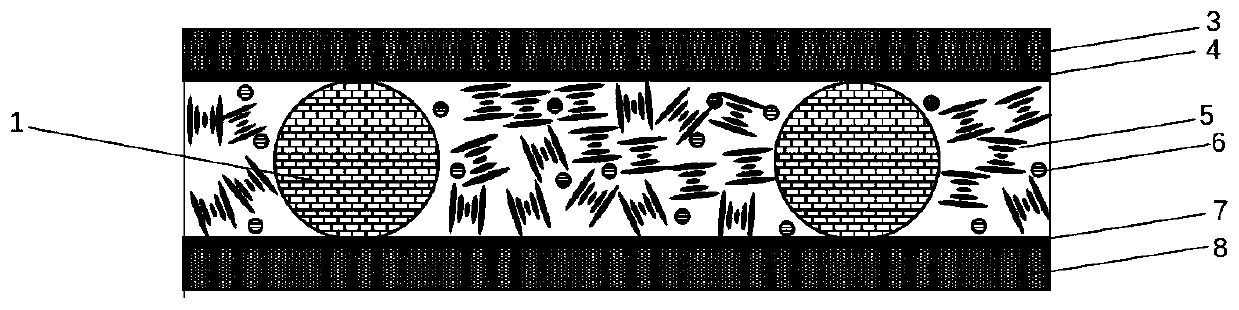 Modified spacer powder, preparation method thereof and liquid crystal handwriting board