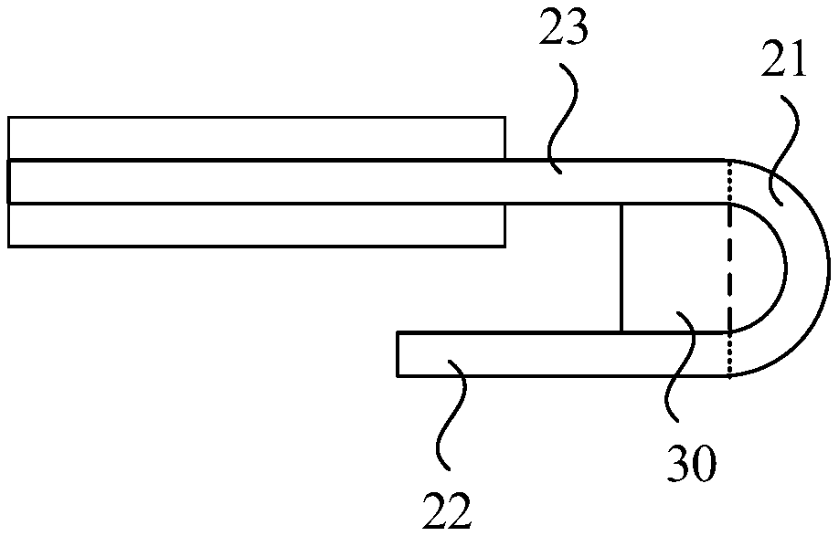 Display panel and bending method thereof