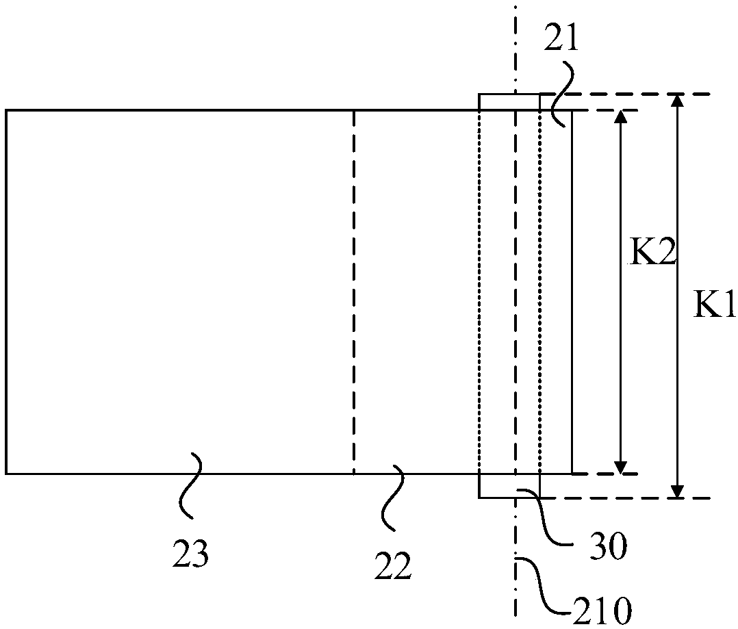 Display panel and bending method thereof