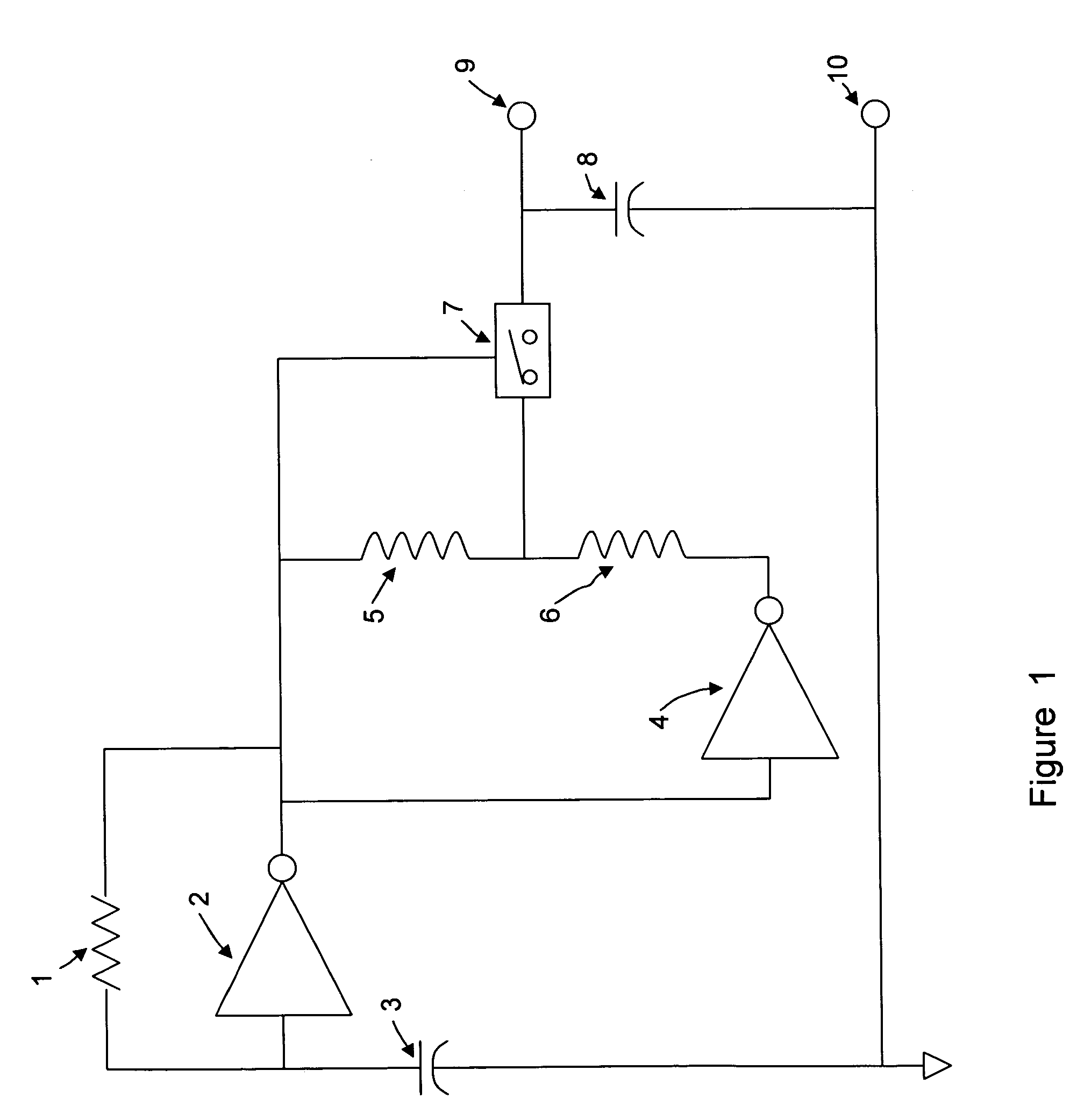 Simplified inductive position sensor and circuit configuration