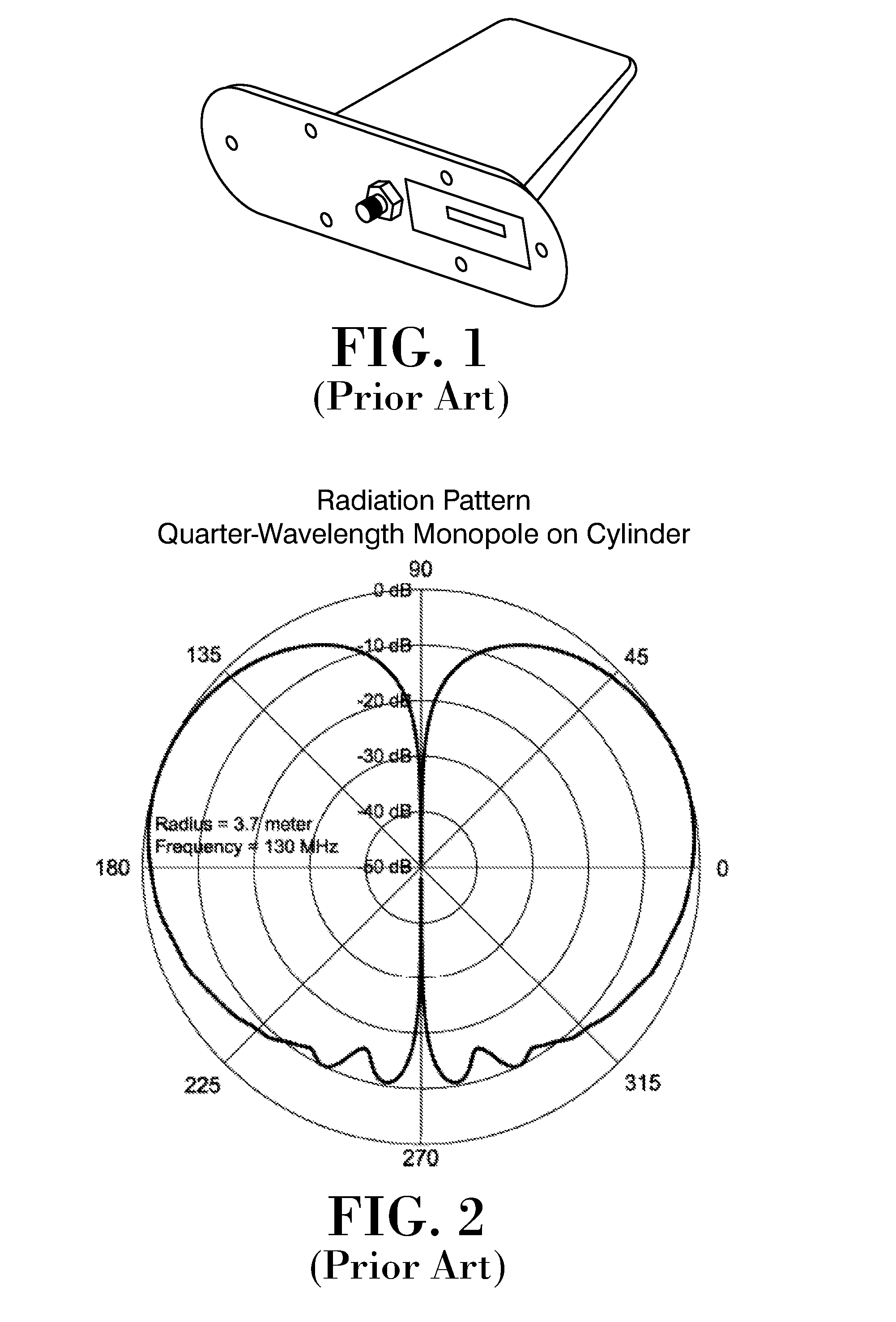 Flush-mounted low-profile resonant hole antenna