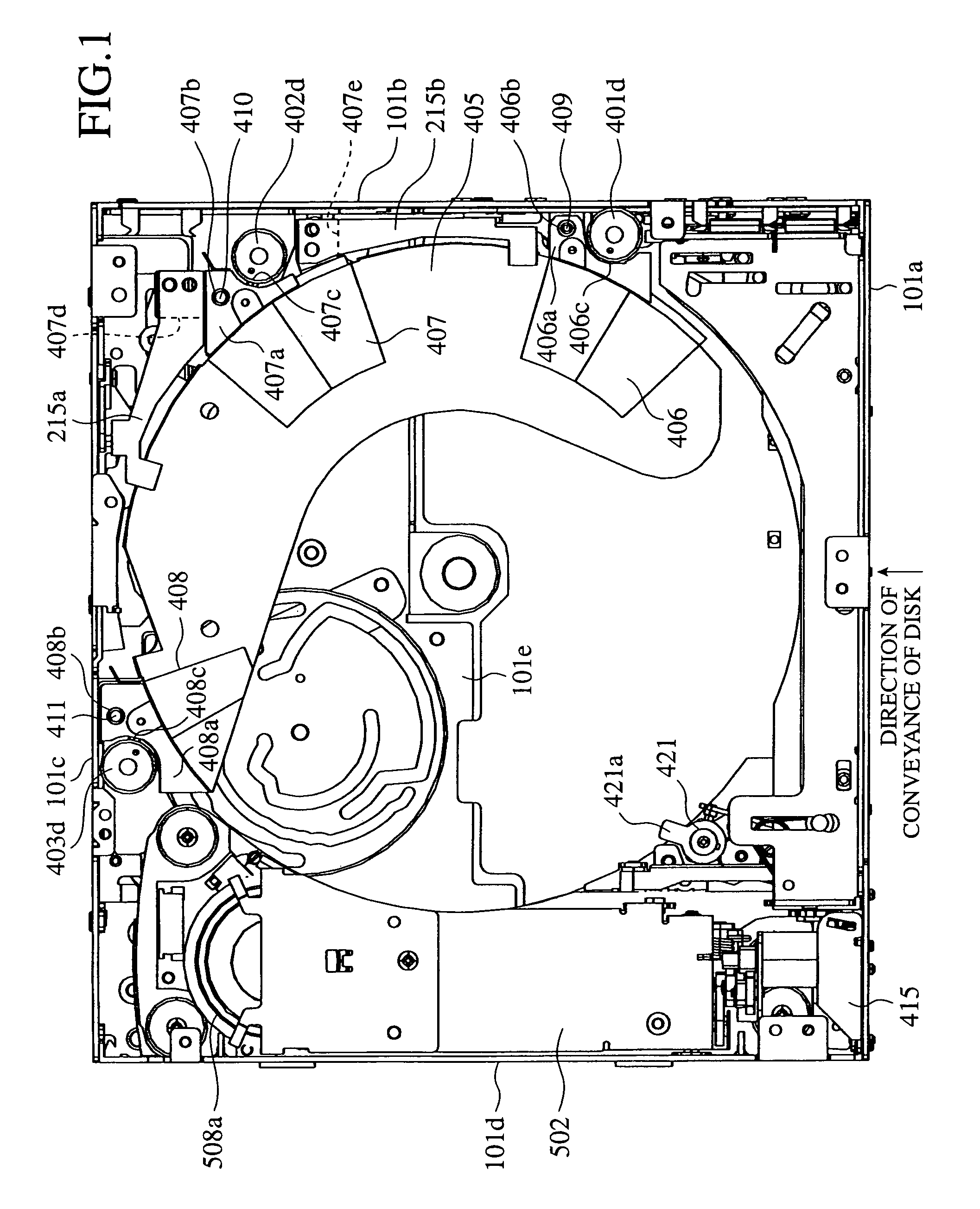 Disk apparatus