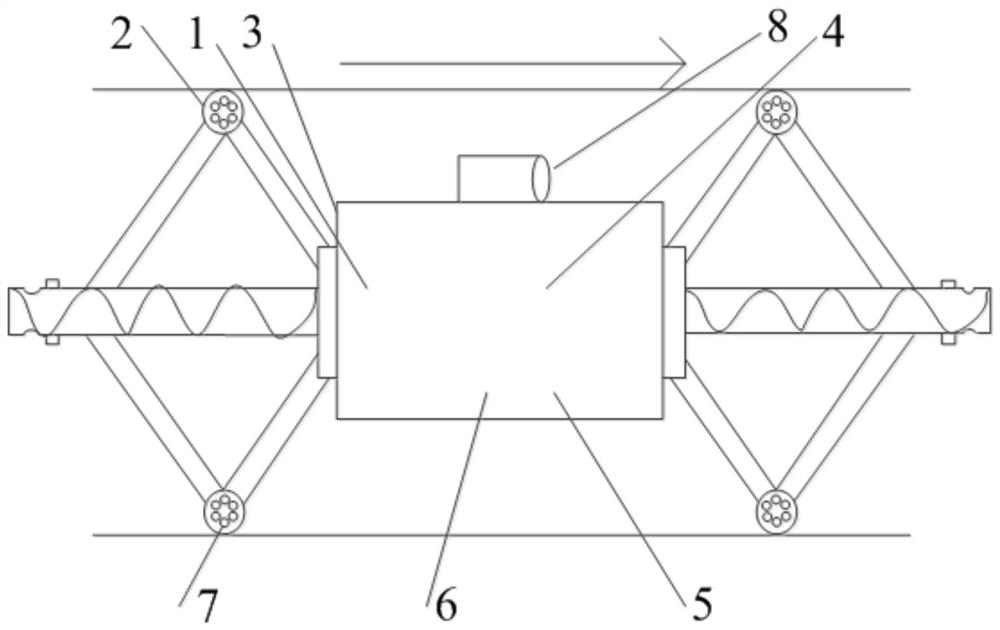 Small-diameter pipeline robot high-precision positioning method based on turning angle