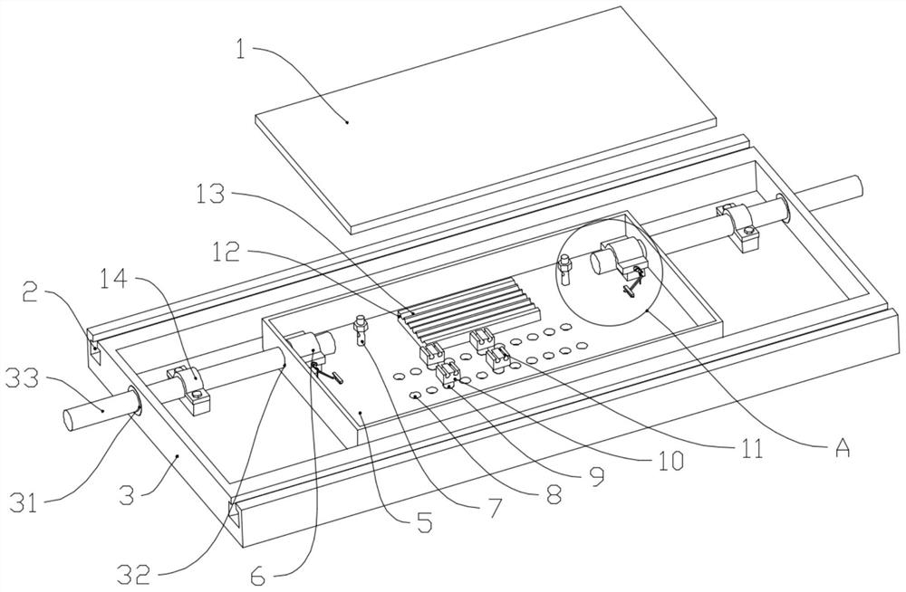 Optical fiber connector box convenient for optical fiber fusion welding