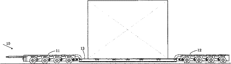 Load-sharing mechanism for loading platform and loading platform thereof