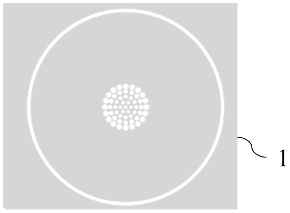 Curved fly's-eye lens and preparation method thereof