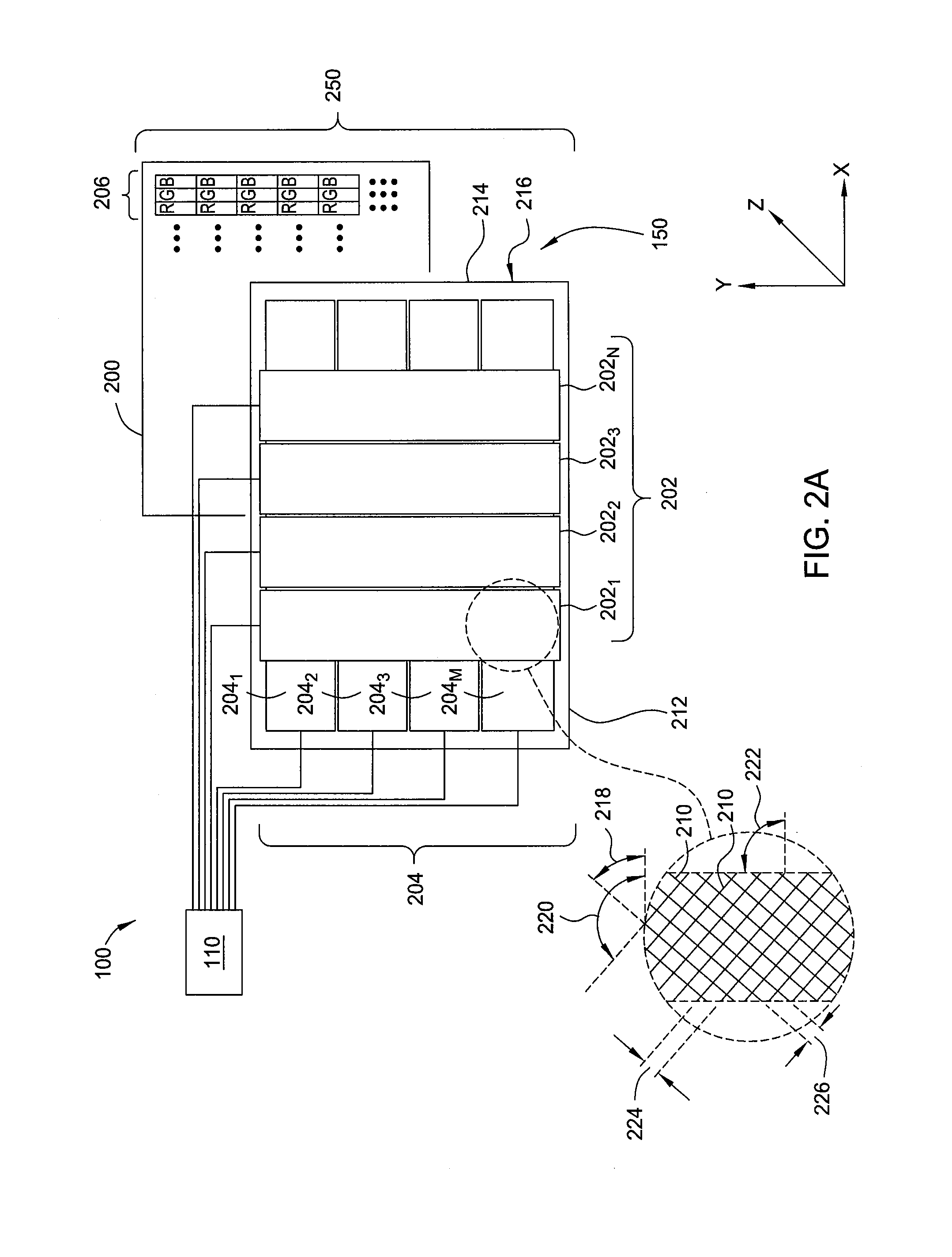 Trace design for reduced visibility in touch screen devices