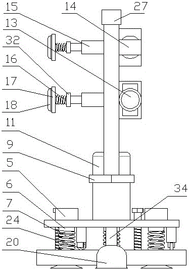 Mechanical boxing training device and training method for boxing exercises