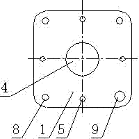 Control method of concrete pouring compactness for anchor backing plate by post-tensioning method