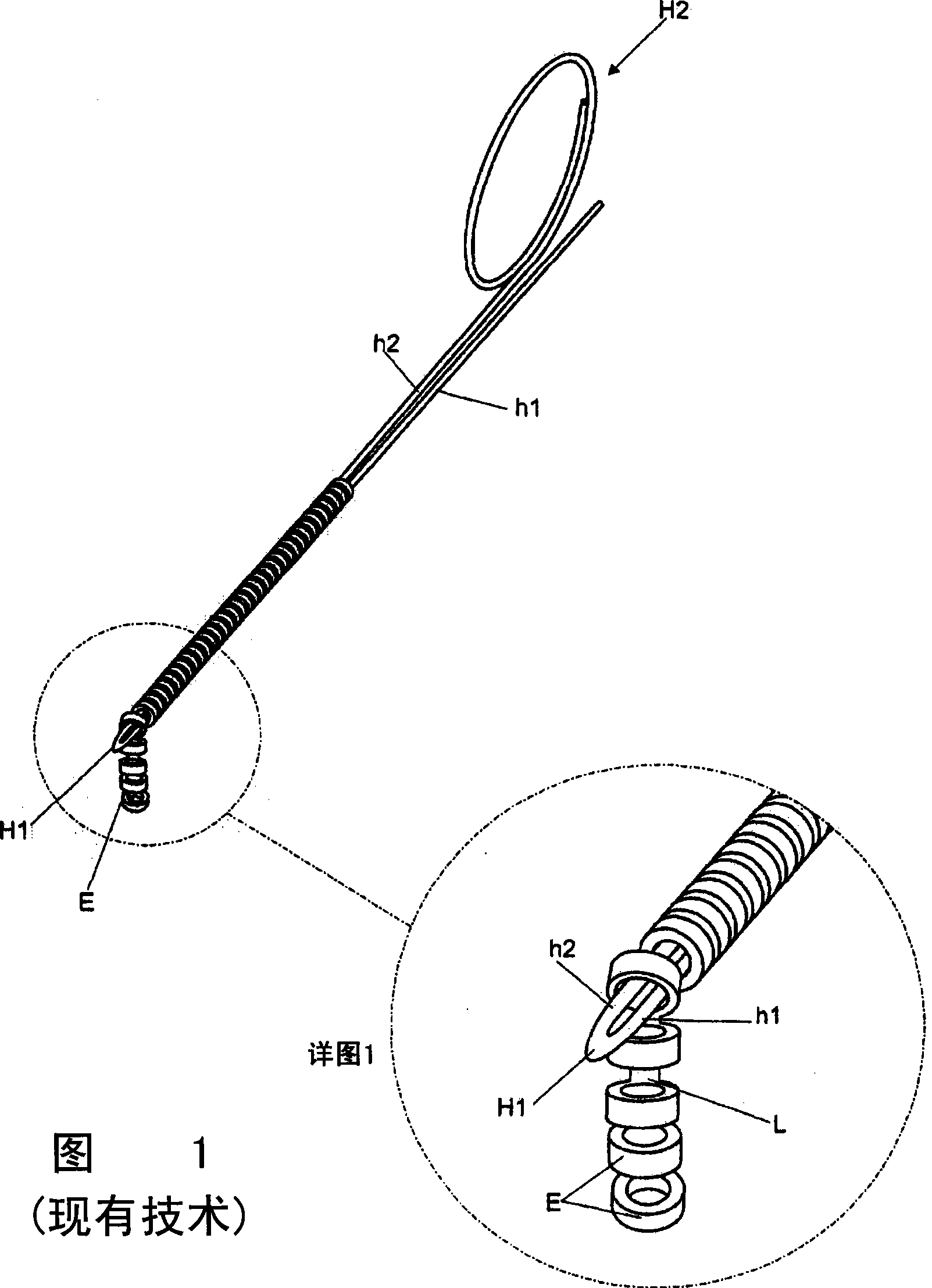 Constructive arrangement for support member of orthodontia elastic ring