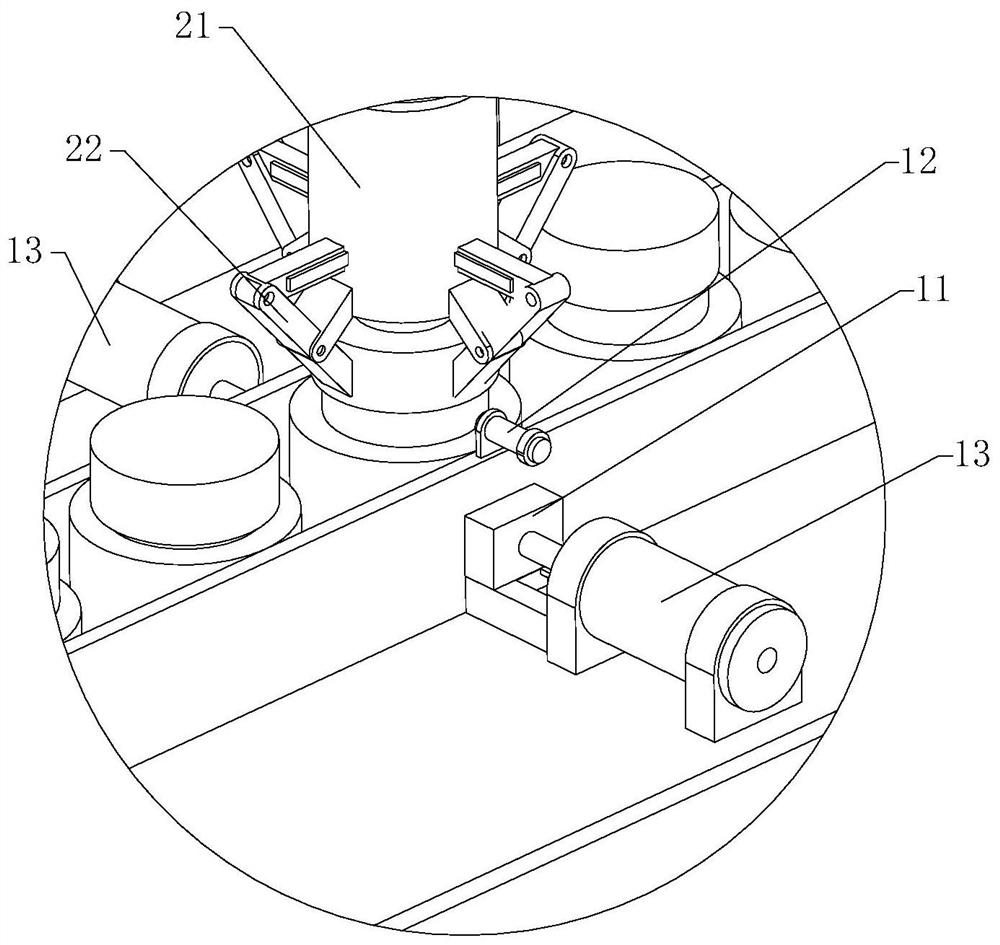 Full-automatic filling machine for canned abalones