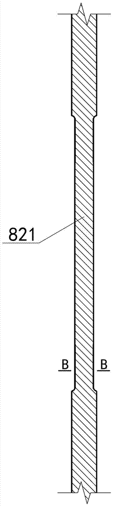 Assembled joint node for column base and construction method