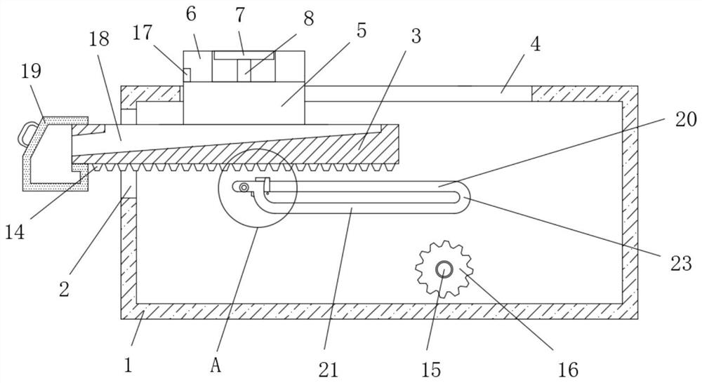 Automatic metal cutting device