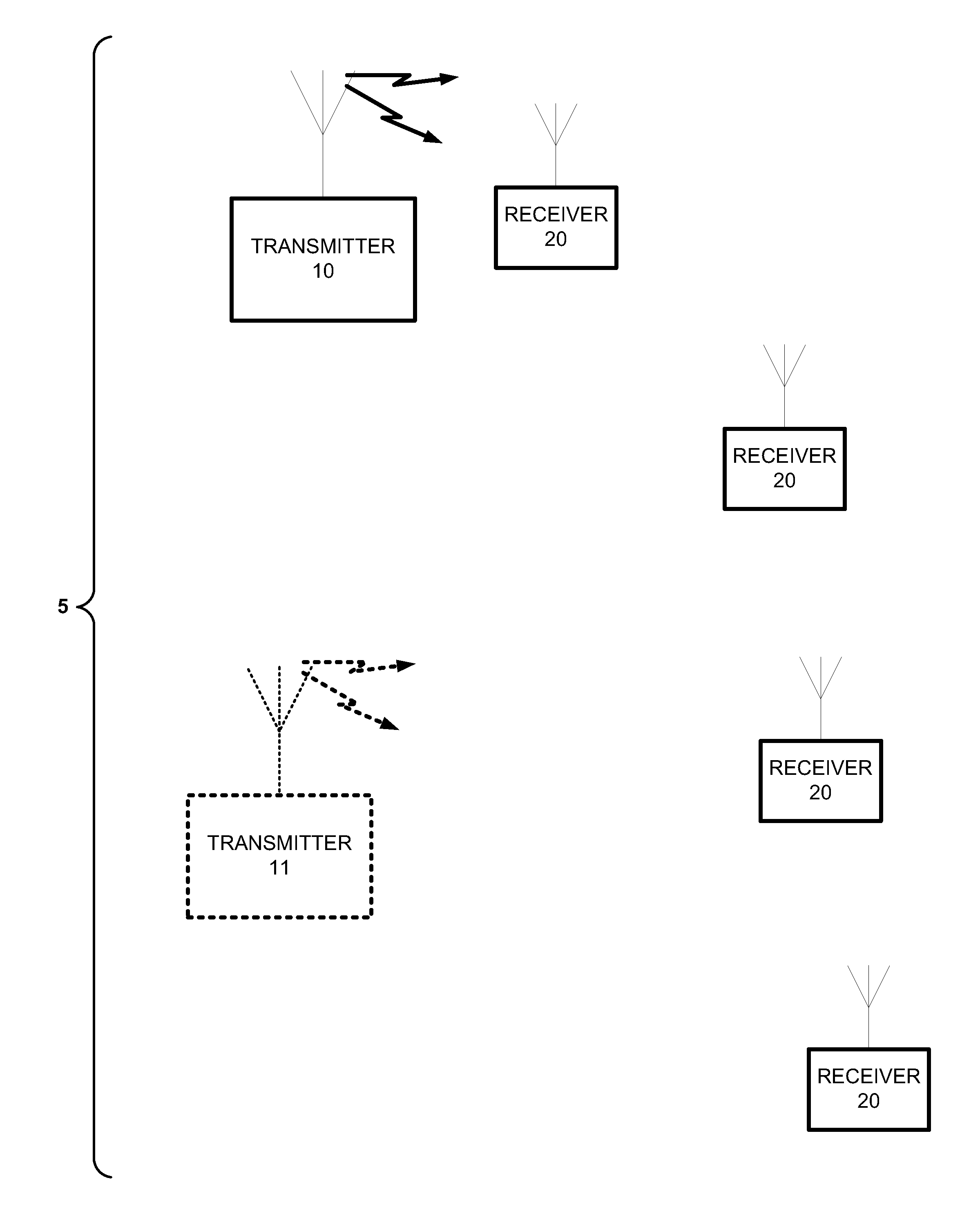 Adaptive thresholding in a Wake-On-Radio system