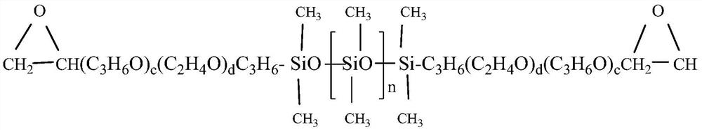 Novel soft and smooth silicone oil for polyester and preparation method of novel soft and smooth silicone oil