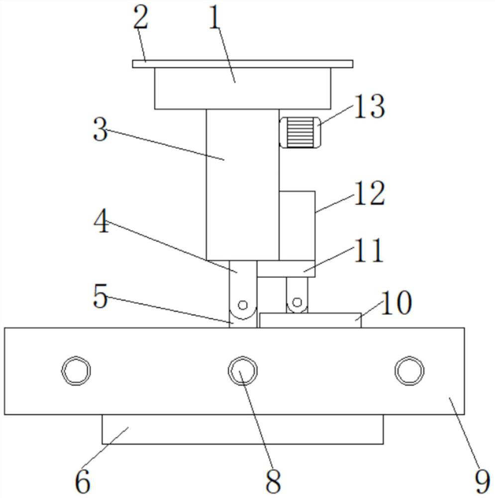 Multimedia projecting device for network education and application method