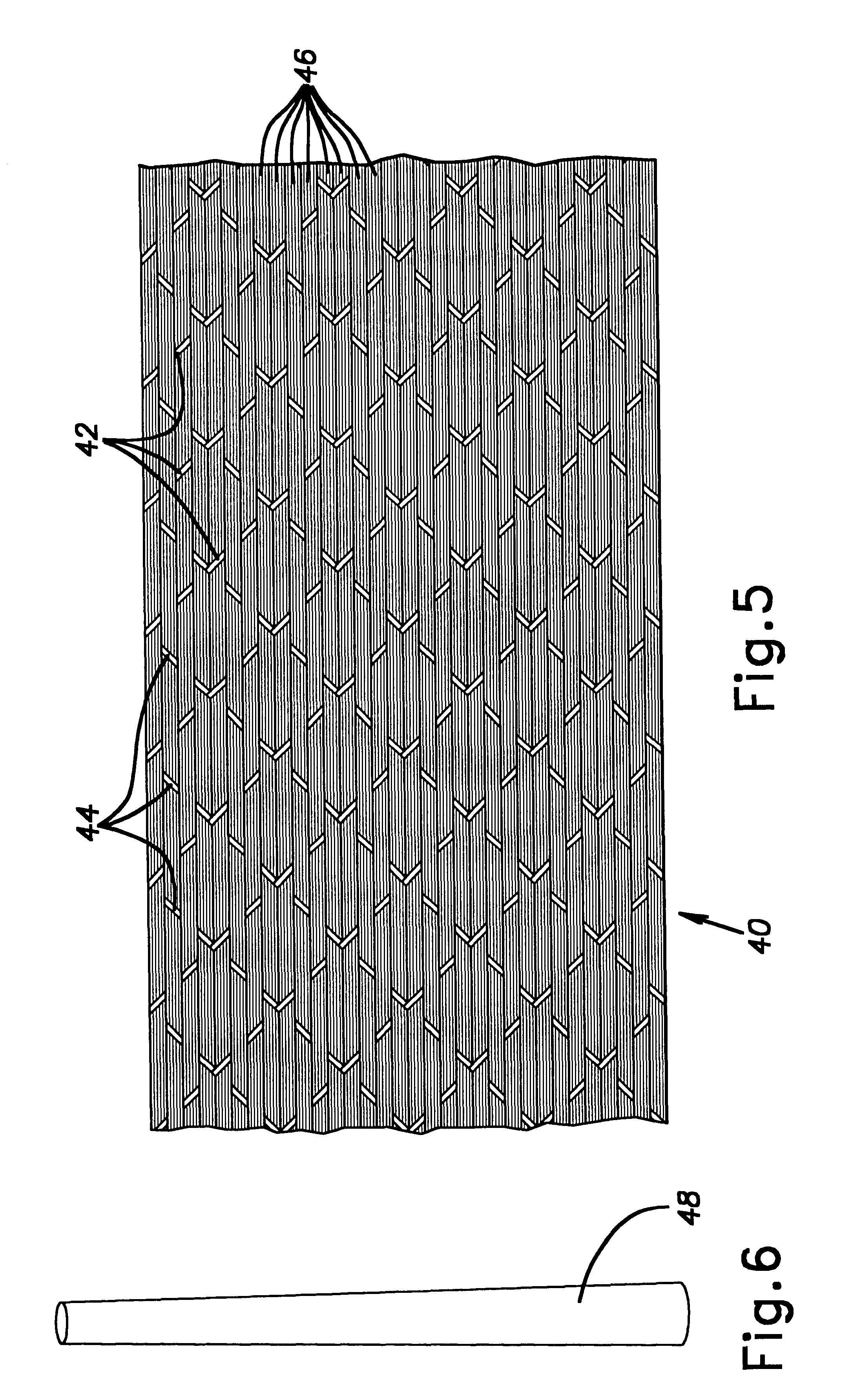 Braided structure with elastic bias strands