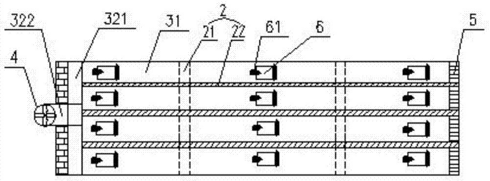 Heat insulation and fire fighting smoke discharge system of steel structure roof