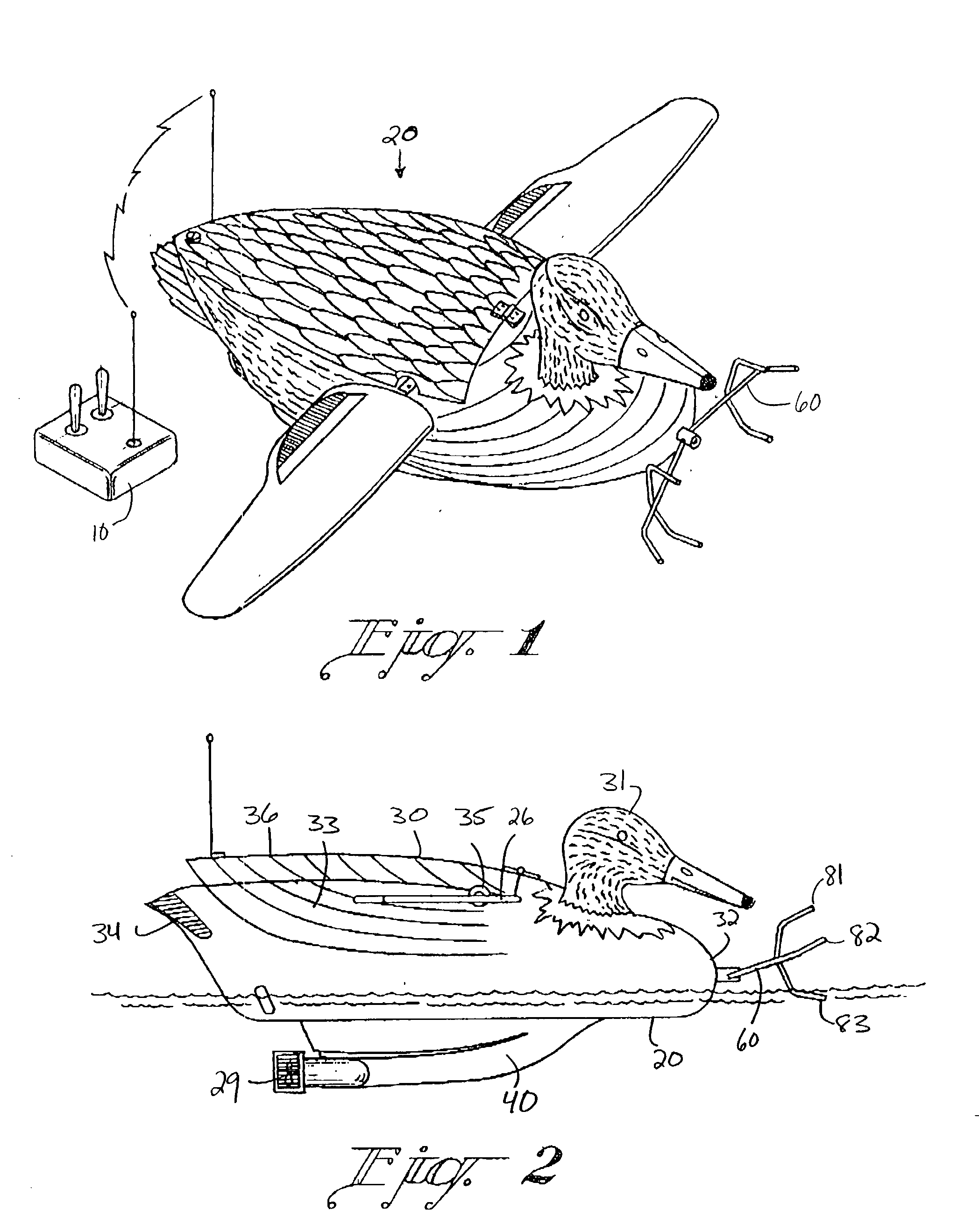 Method and apparatus for retrieving game from a water surface