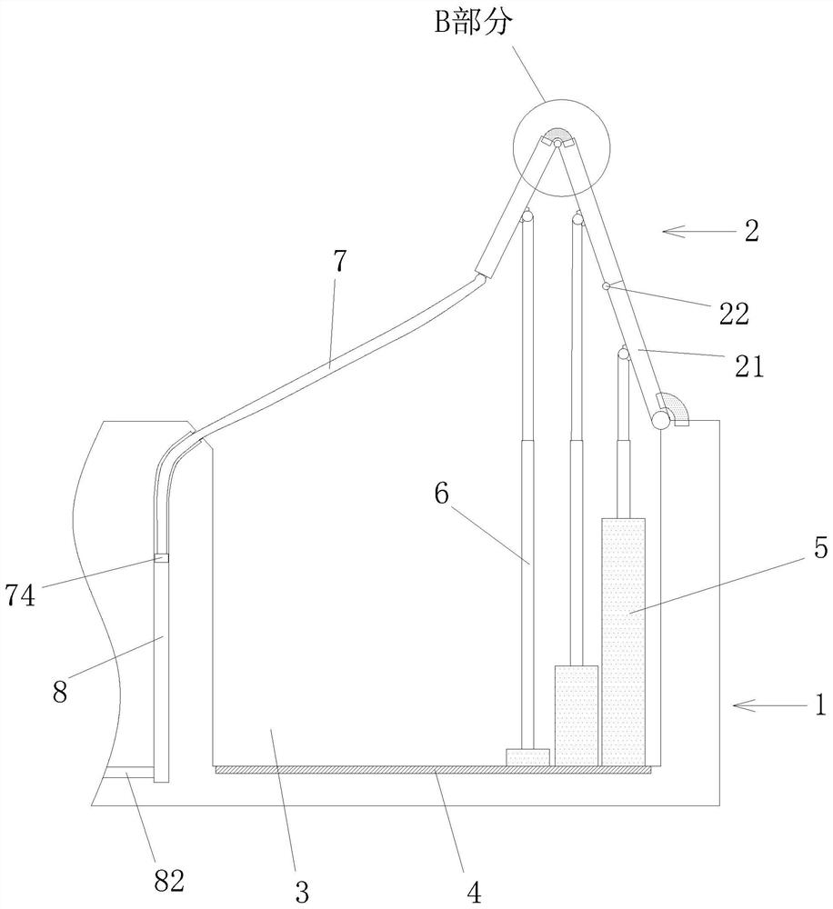 A multi-stage folding hydraulic dam