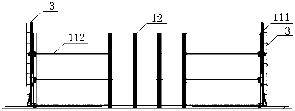 Combined type super-high-rise structure and construction method