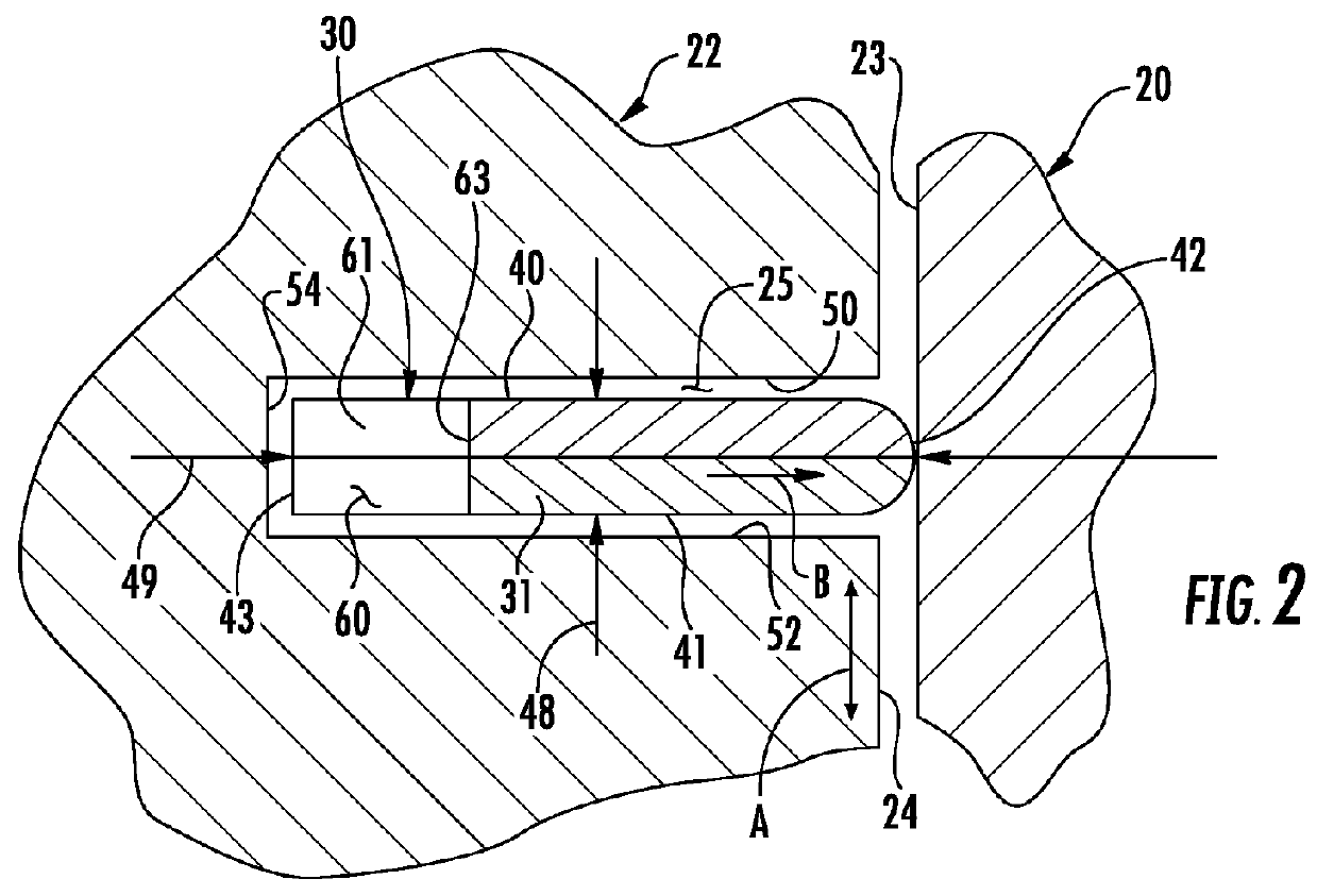 Radially notched piston rings