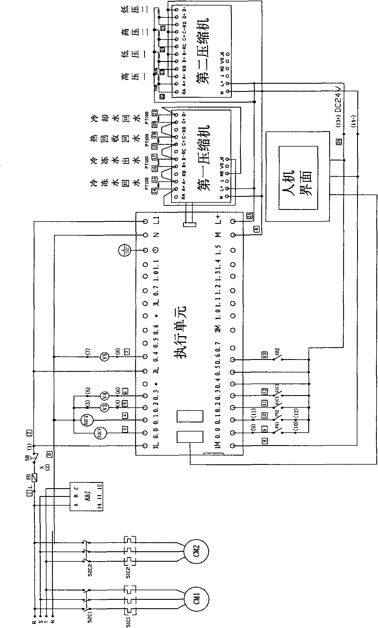 Multi-compressor air conditioner control method and system