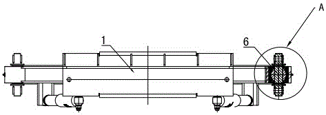 Novel rubber suspension assembly