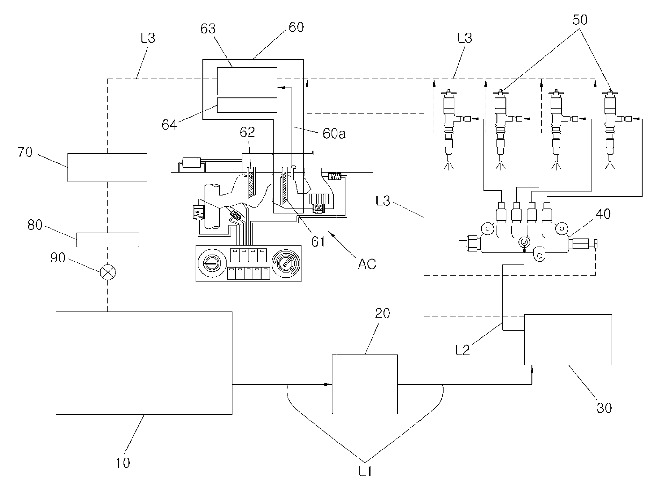 Fuel cooling system for dimethyl-ether fuel vehicle