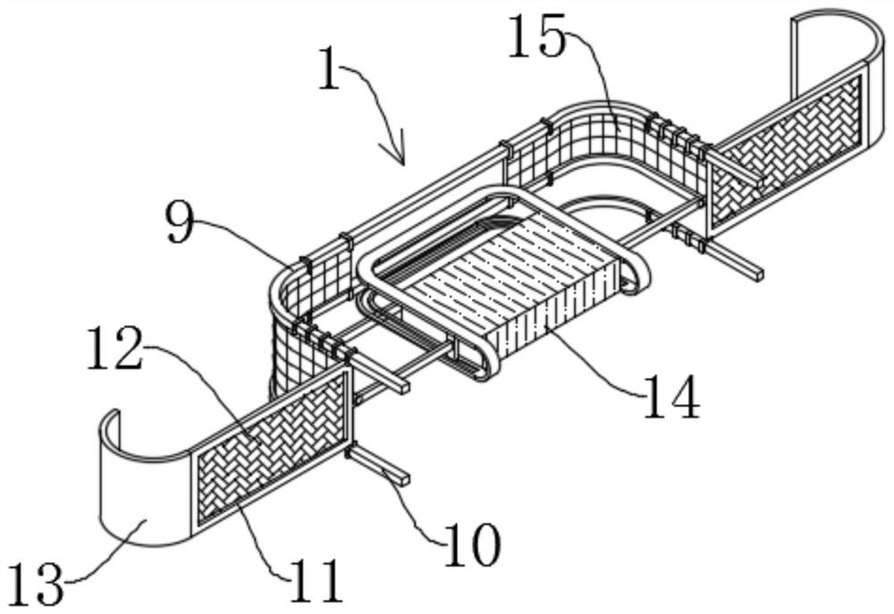 Seawater treatment device for protecting marine organisms