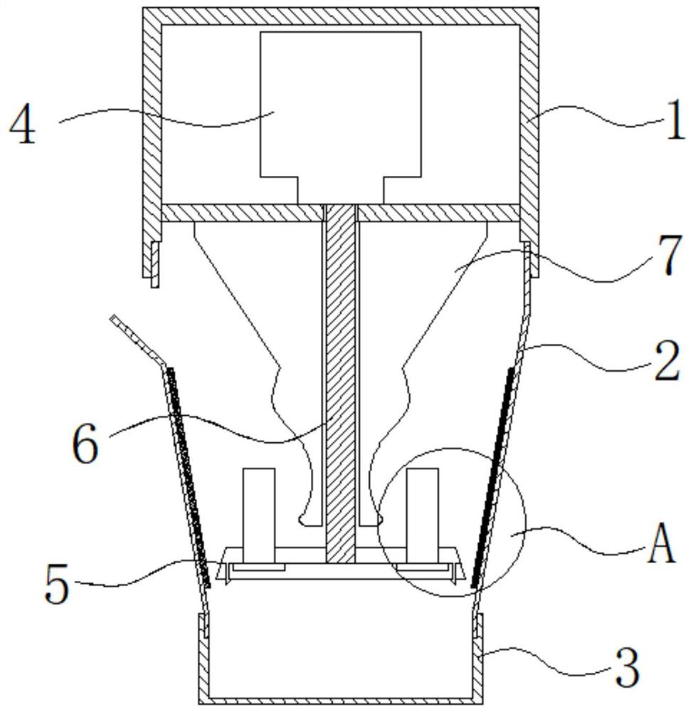 A small household automatic garlic peeling machine