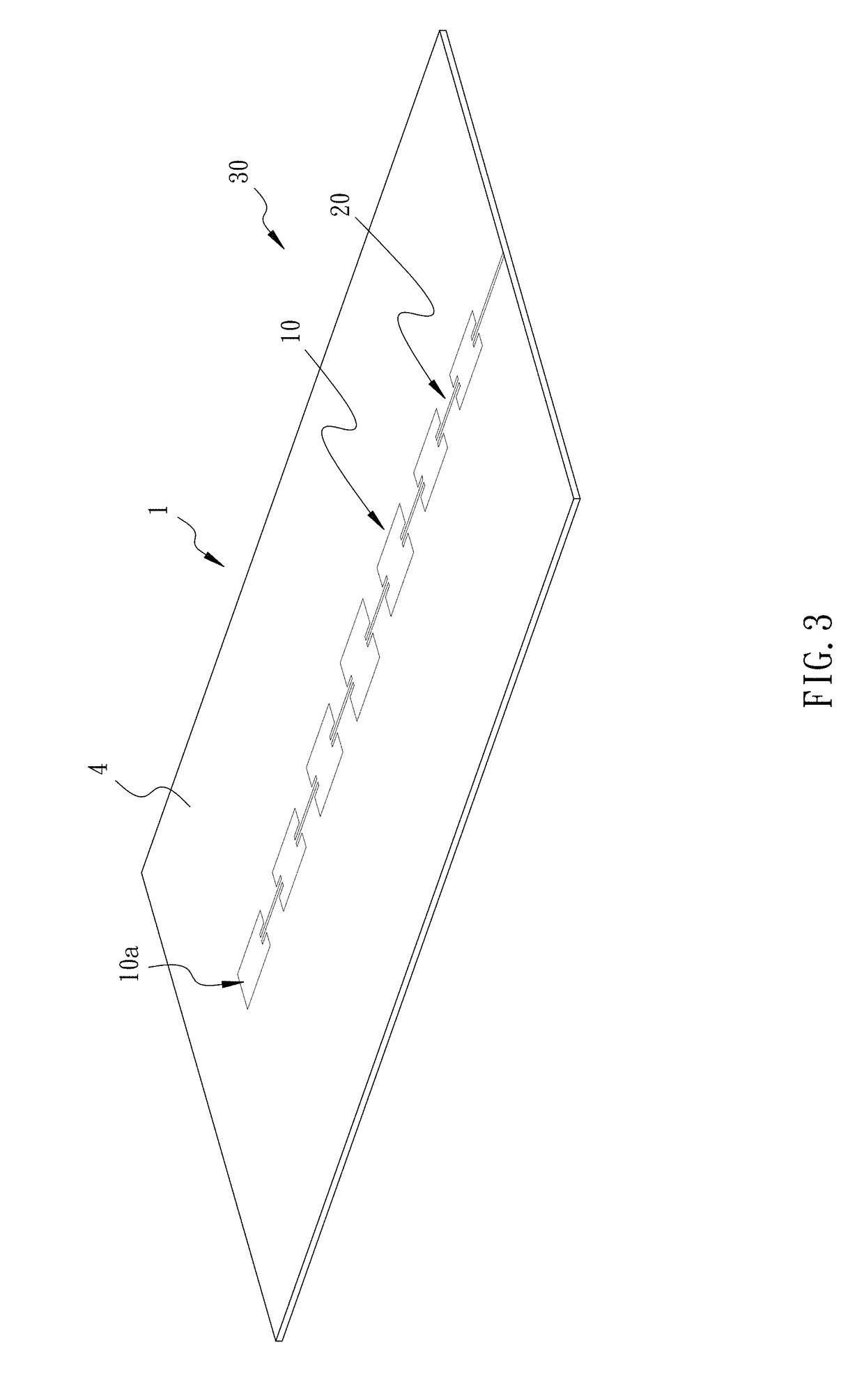 Dual-notch antenna and antenna array thereof