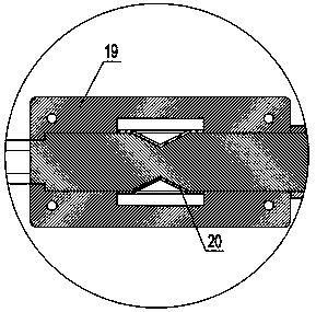 A vehicle-mounted excitation type fresh fruit picking arm of Sapindus japonica