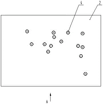 Bending device for heating pipe of evaporator