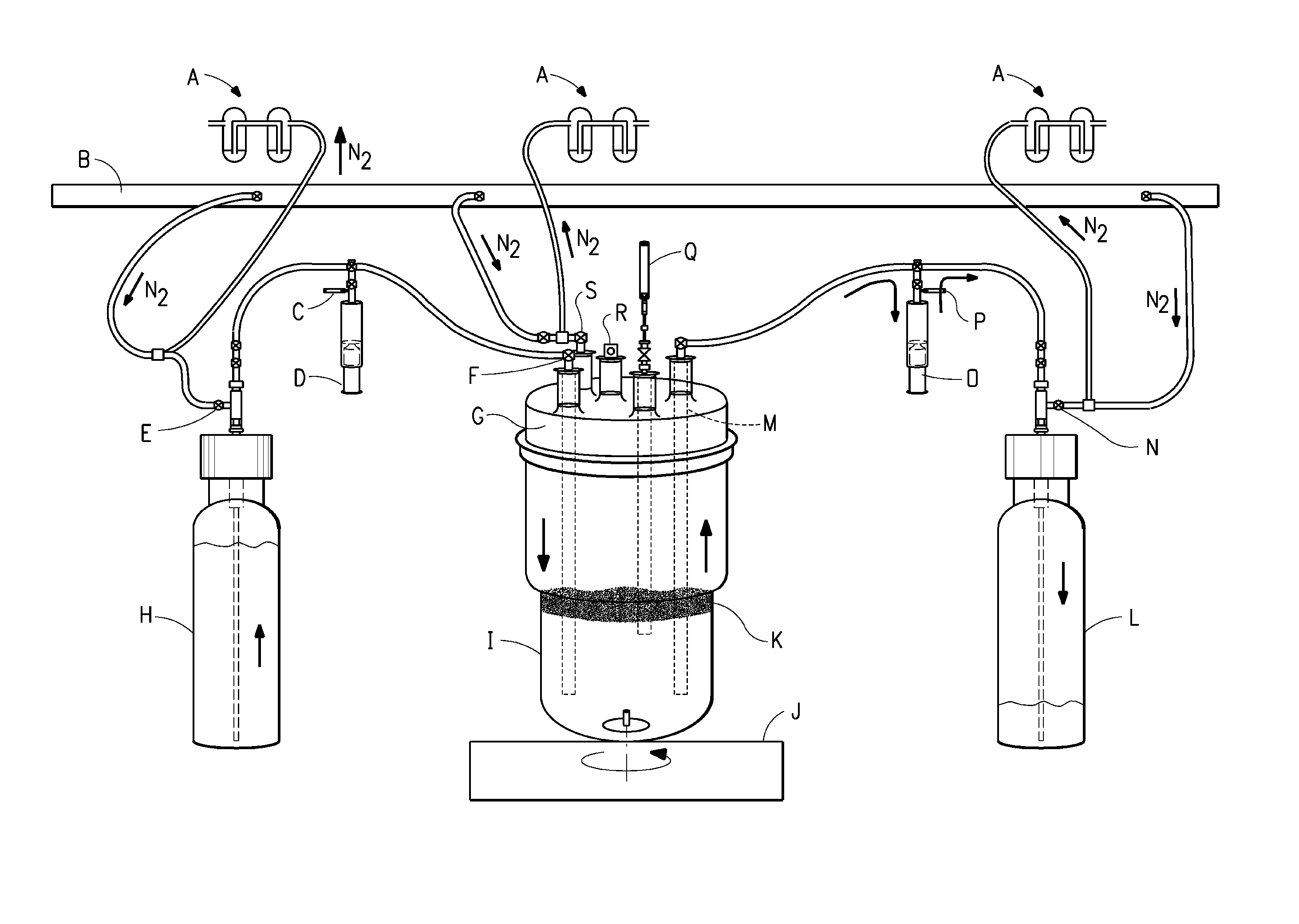 Method of improving oil recovery from an oil reservoir  using an enriched anaerobic steady state  microbial consortium