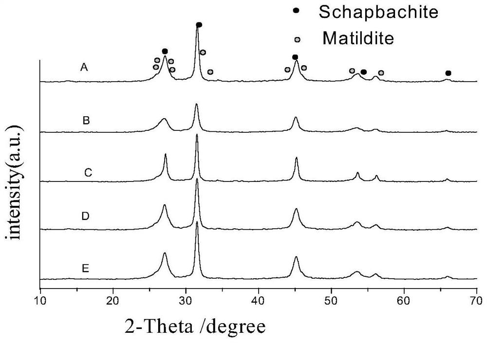 Method for synthesizing inorganic antibacterial material by taking natural plants as raw materials and application