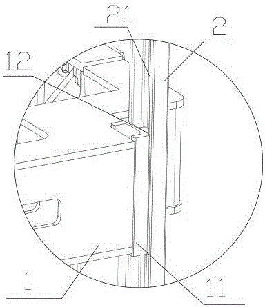 Automatic warehousing system containing conveying line and stacking machines