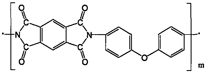 Polyimide superfine fiber and preparation method thereof