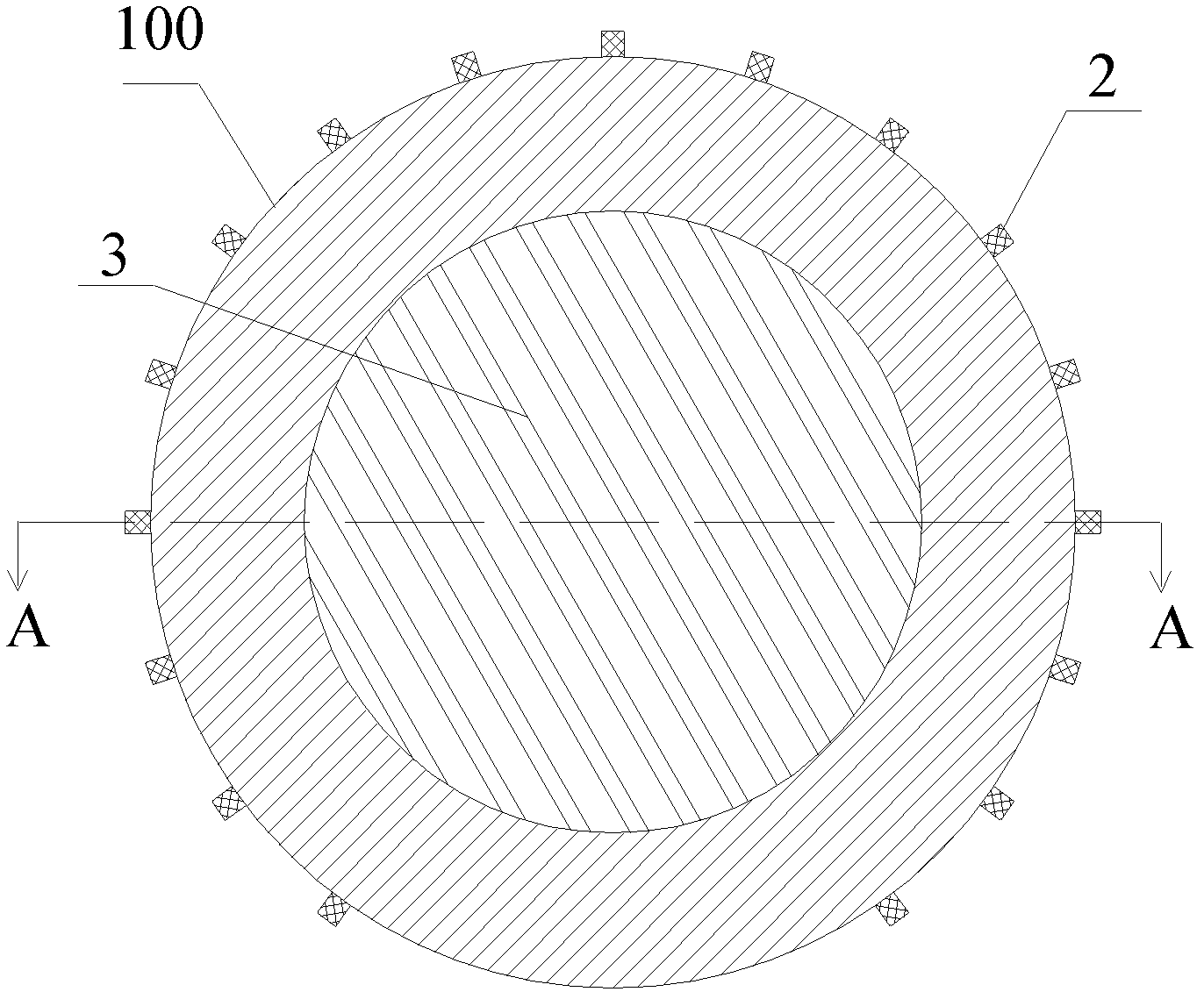 Three-dimensional luminous word and manufacturing method thereof