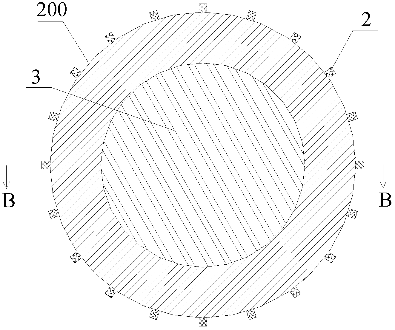 Three-dimensional luminous word and manufacturing method thereof