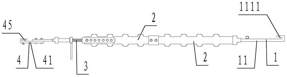 Line outgoing method of composite insulator