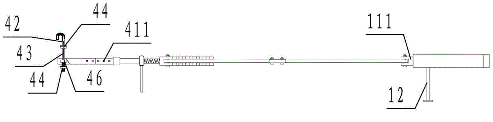 Line outgoing method of composite insulator