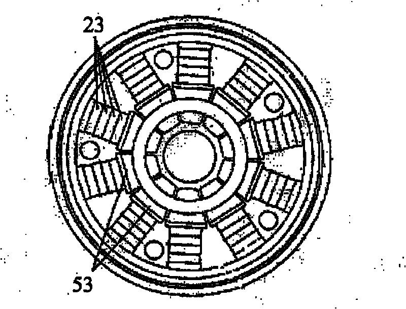 Big opening angle stack wafer transmitting transducer