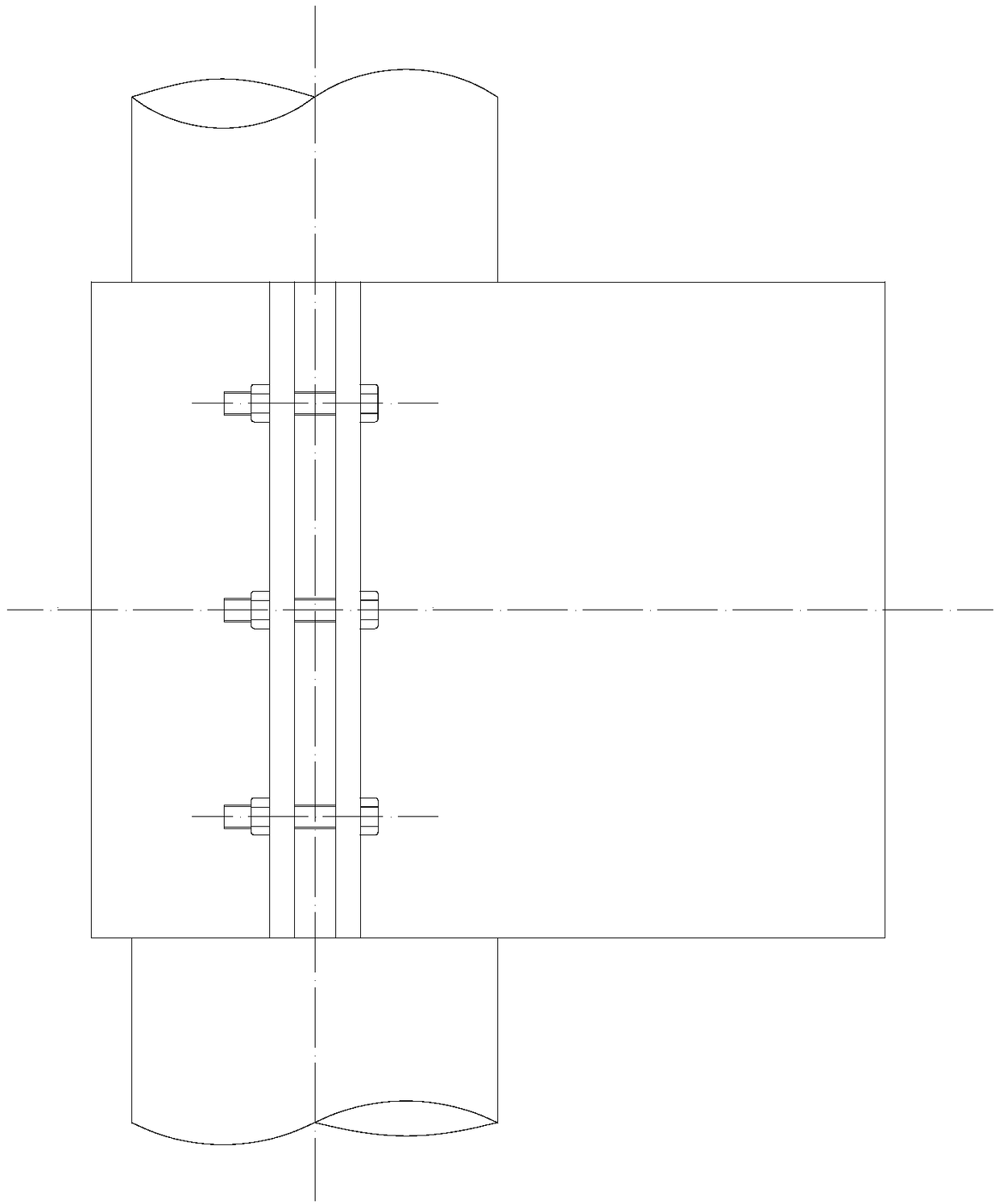 A cable cooling device with an overheating alarm function