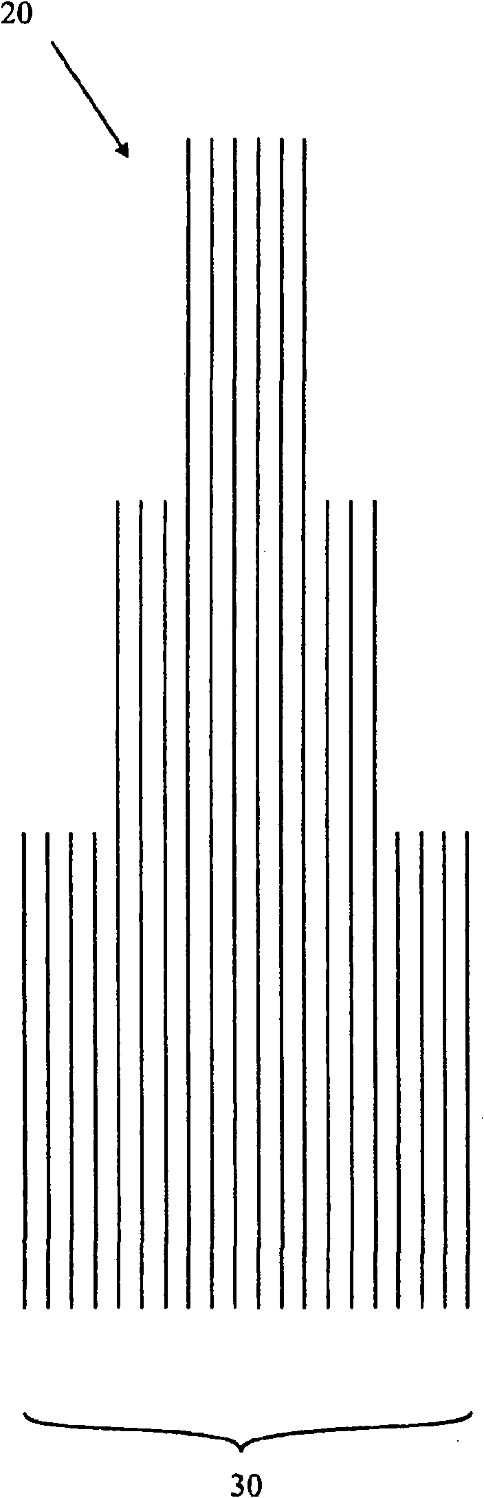 Method of making hollow concrete elements