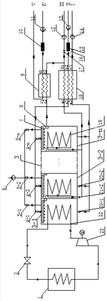 Method and system for co-production of air conditioner and advective seawater desalination device