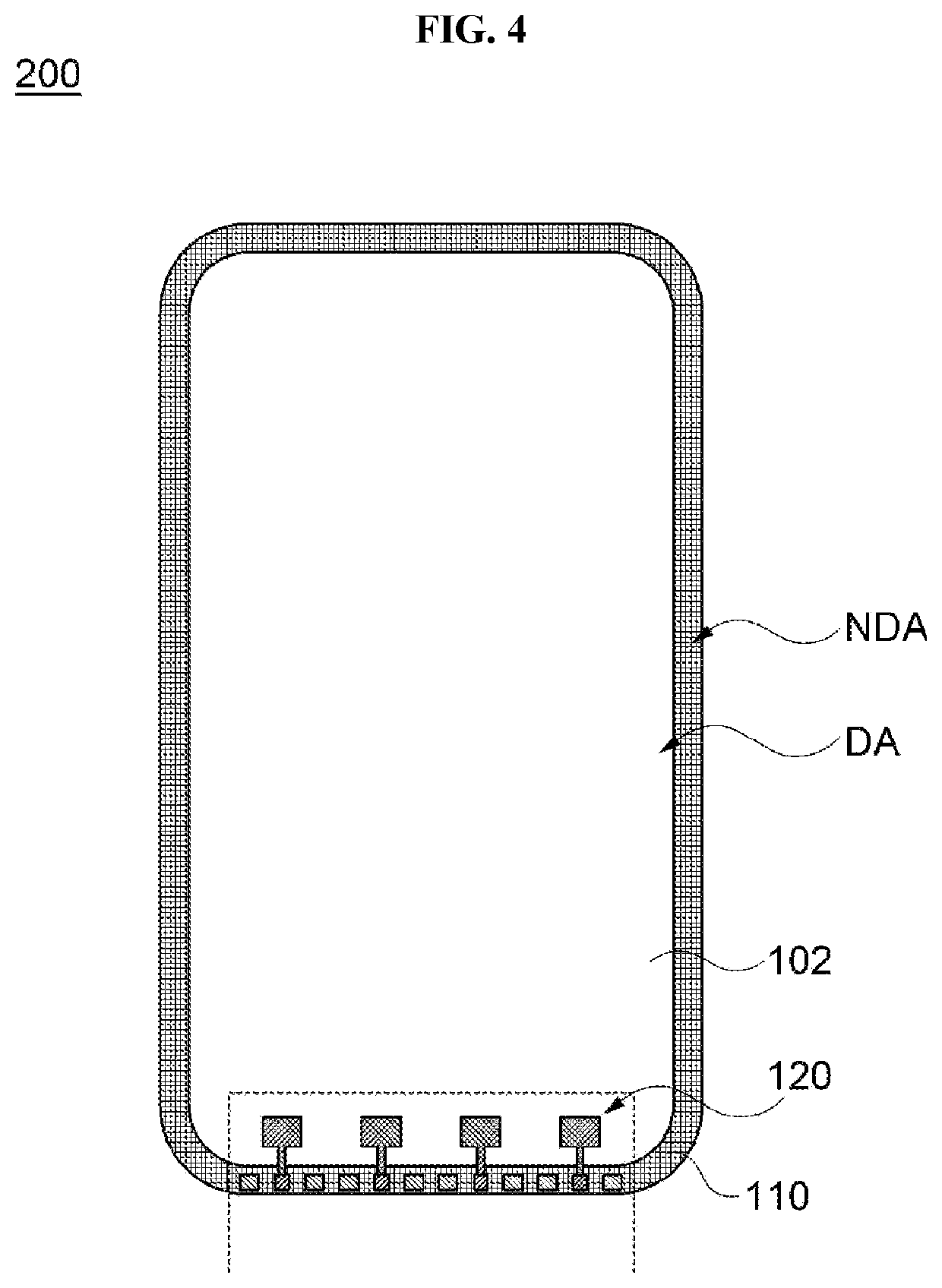 Antenna structure and image display device including the same