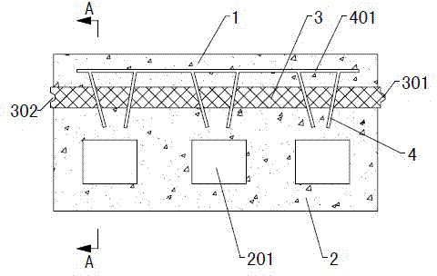 Self-insulation building block and production process thereof