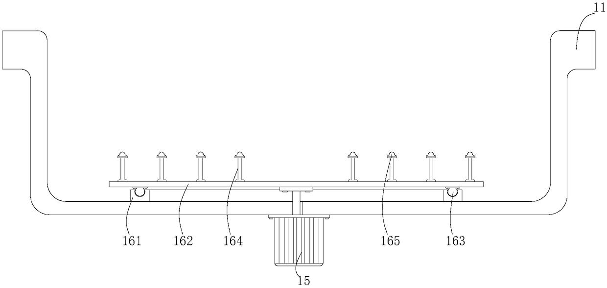 Disordered purification device for large-granule activated carbon