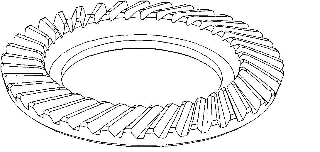 Design method of hypoid gear pair